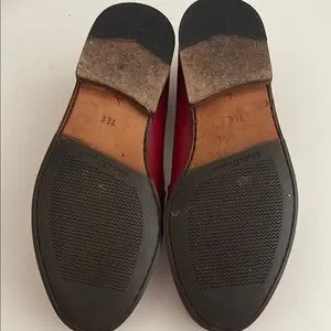 Salvatore Ferragamo Red Leather Slip-Ons size 7 EE Salvatore Ferragamo Red EE Casual Shoes for Men for sale | eBay main image 4